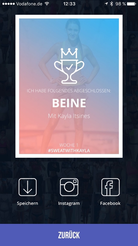 Sweat With Kayla Ist Das Training Mit Der App Empfehlenswert